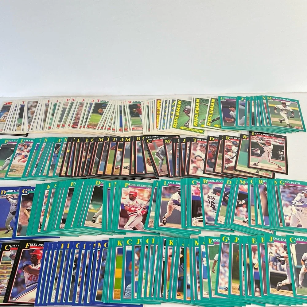 Score Baseball Card 1991 Lot Various Teams